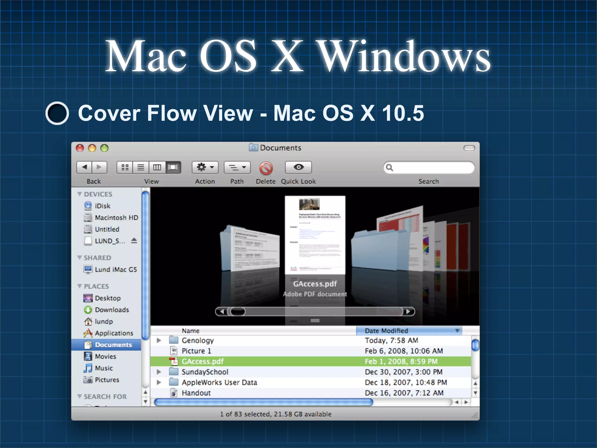 Beginning Mac Os X