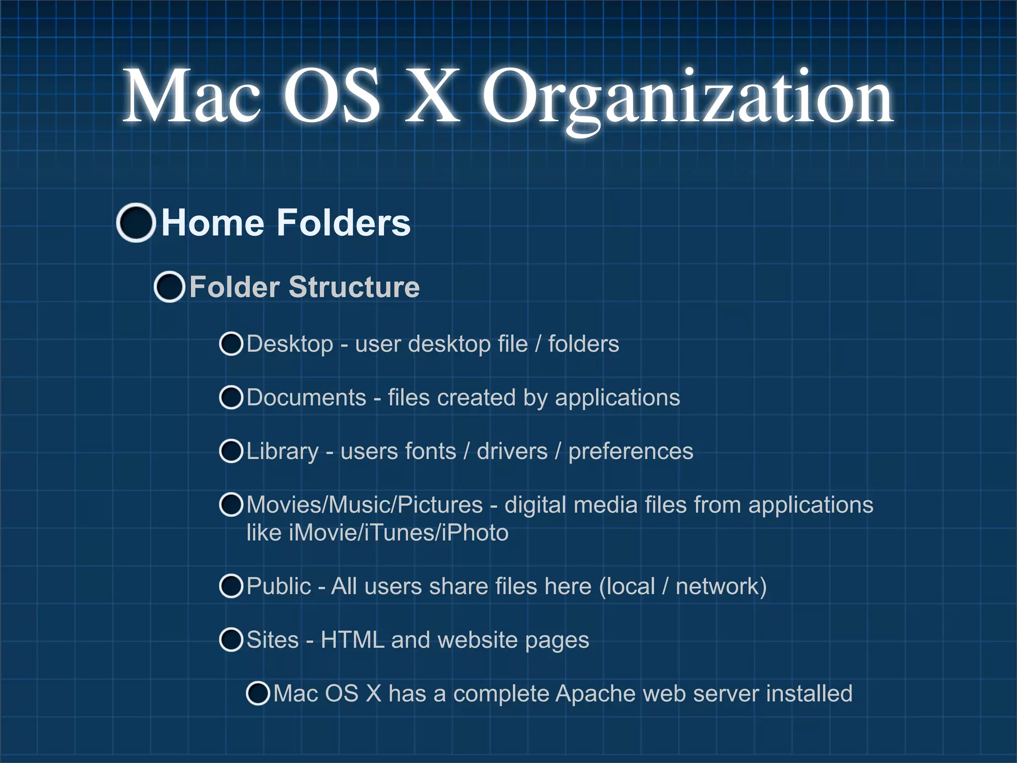 Beginning Mac Os X