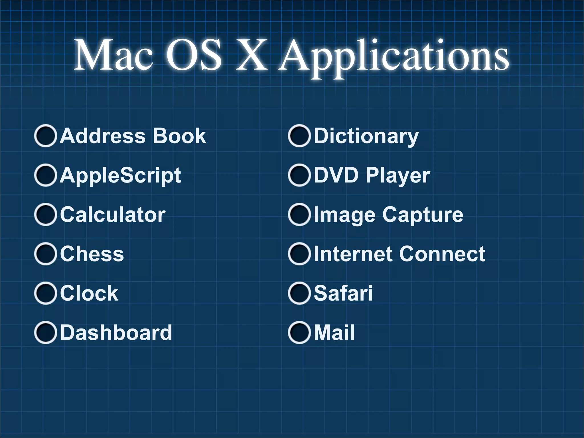 Beginning Mac Os X
