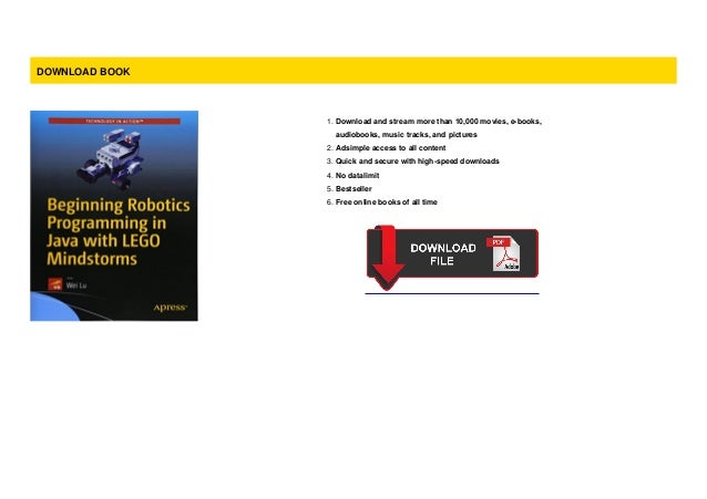 beginning robotics programming in java with lego mindstorms