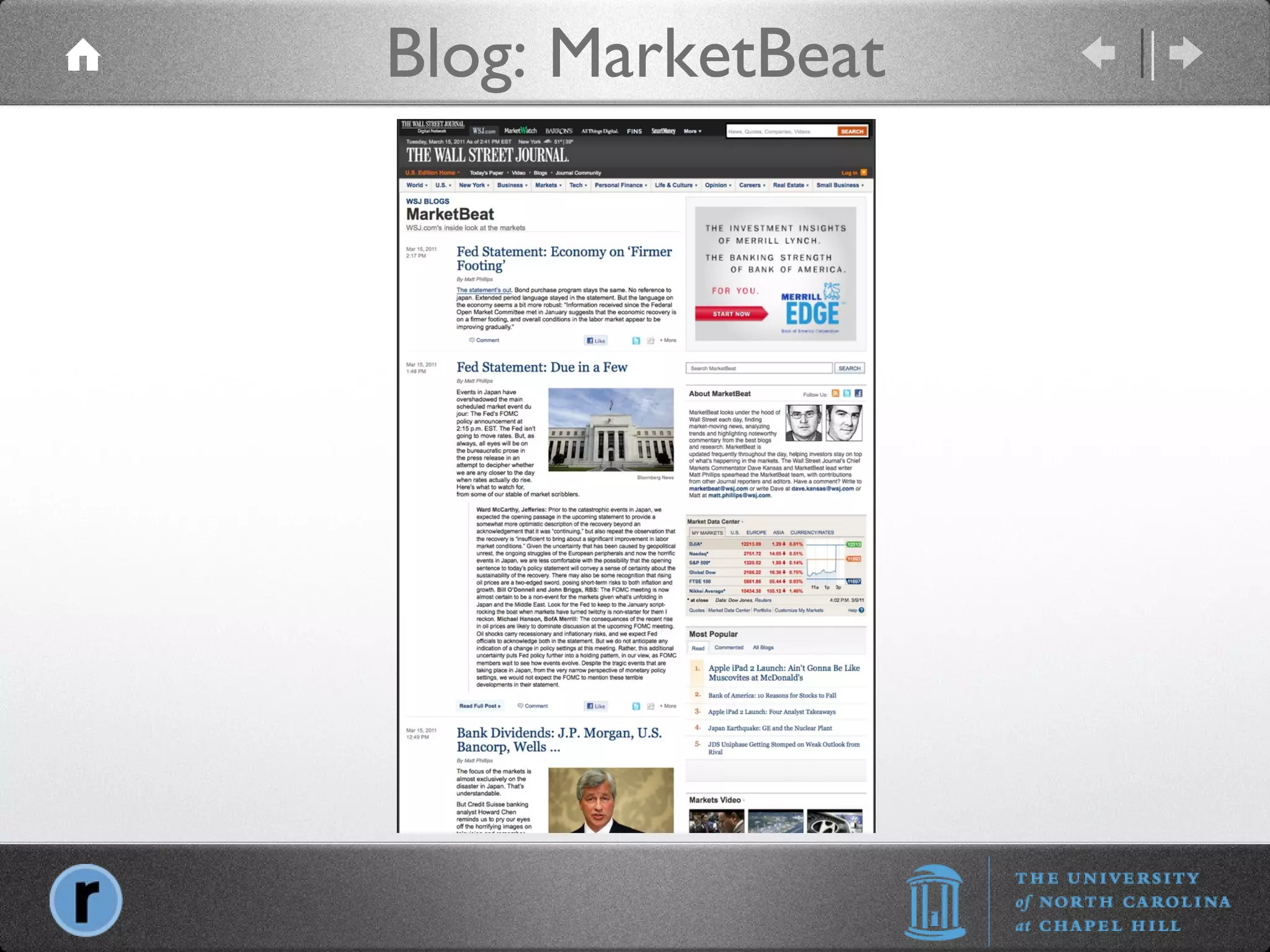 Blog: MarketBeat 