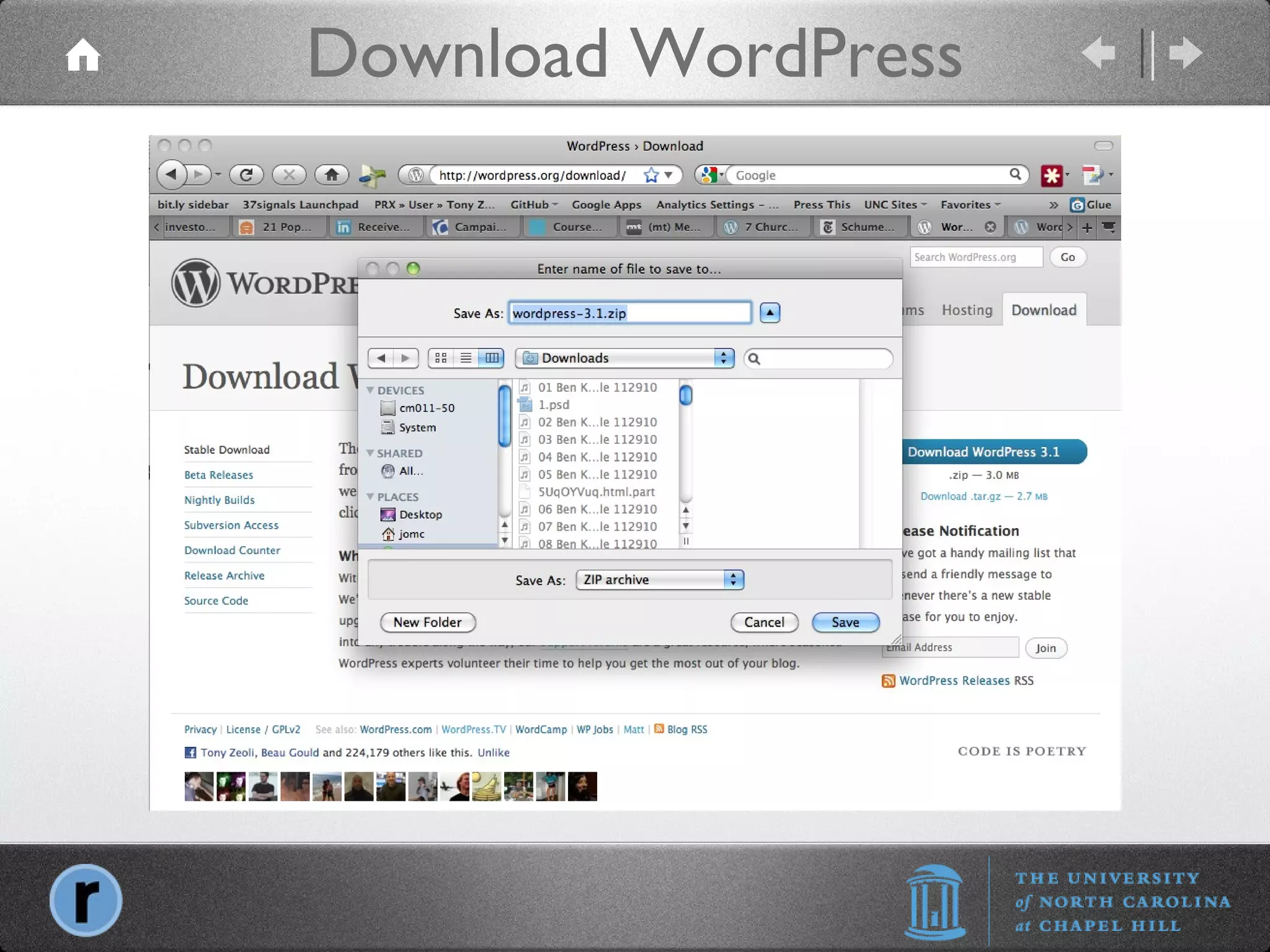 Download WordPress 