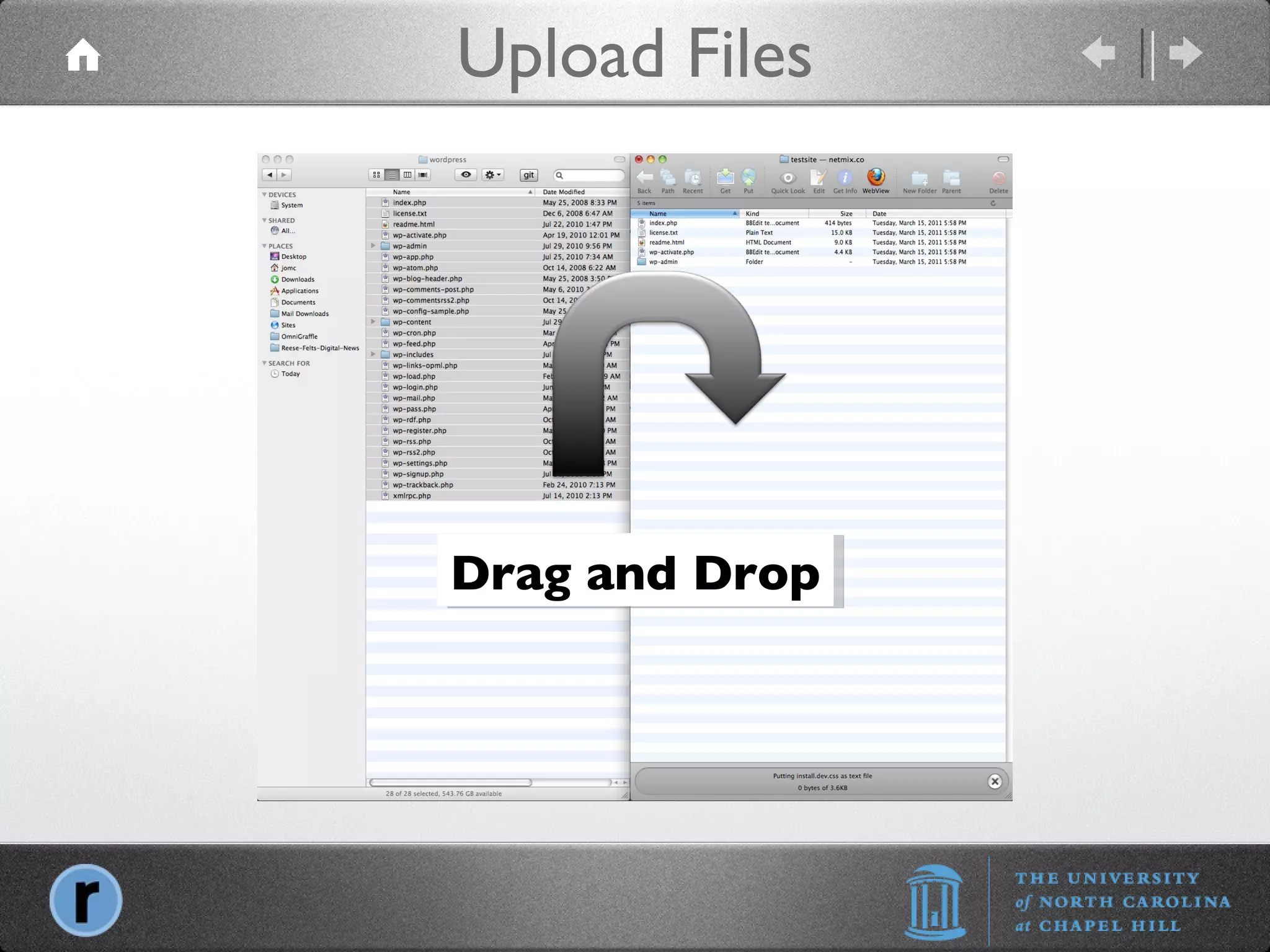 Upload Files Drag and Drop 