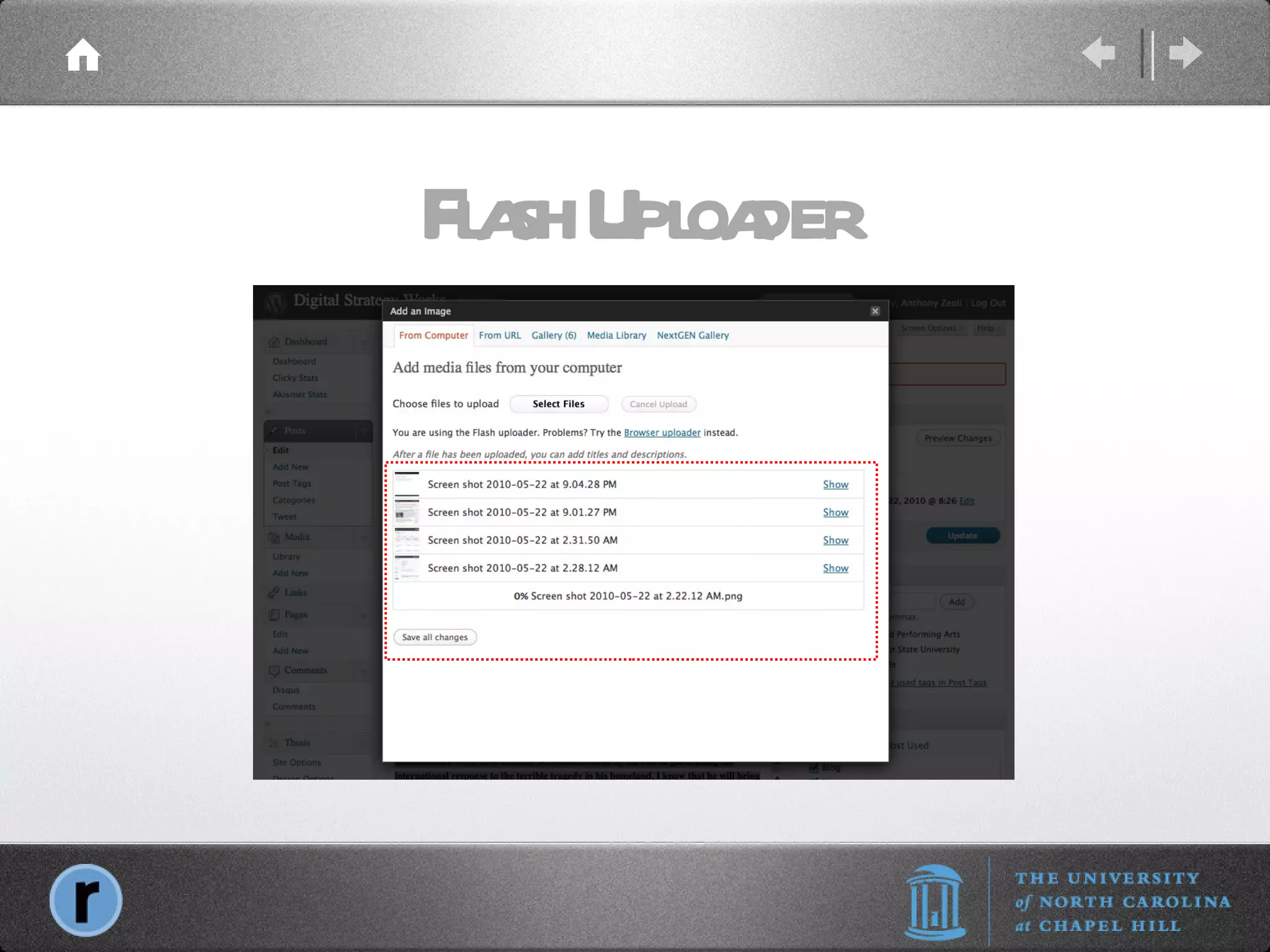Flash Uploader 