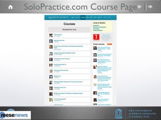 SoloPractice.com Course Page 