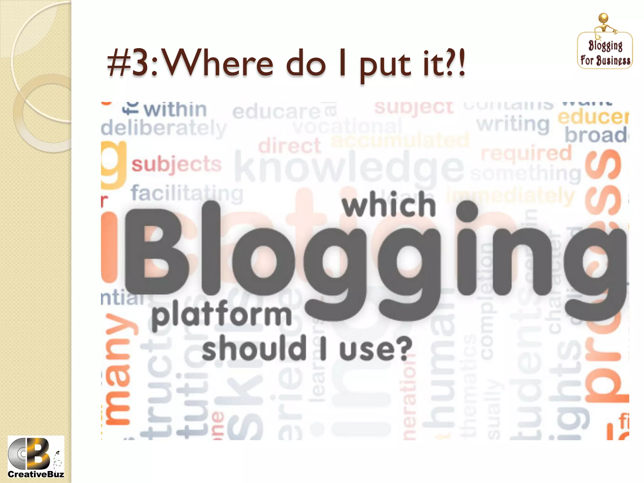 #3: Where do I put it?!
 