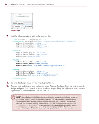 Beginning android application development wei meng lee | PDF