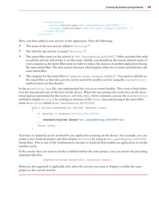 Beginning android application development wei meng lee | PDF