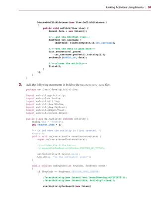 Beginning android application development wei meng lee | PDF