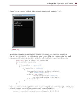 Beginning android application development wei meng lee | PDF