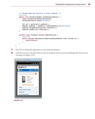 Beginning android application development wei meng lee | PDF