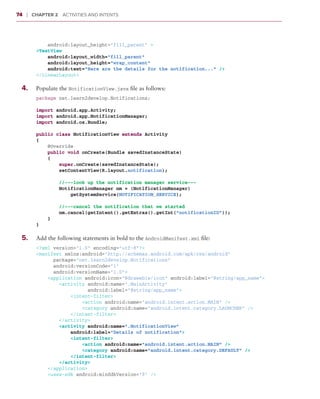 Beginning android application development wei meng lee | PDF