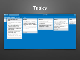 Tasks
 