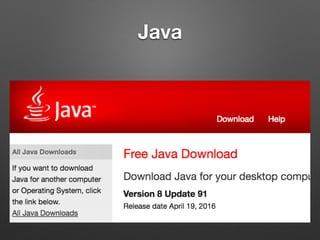 Java
 