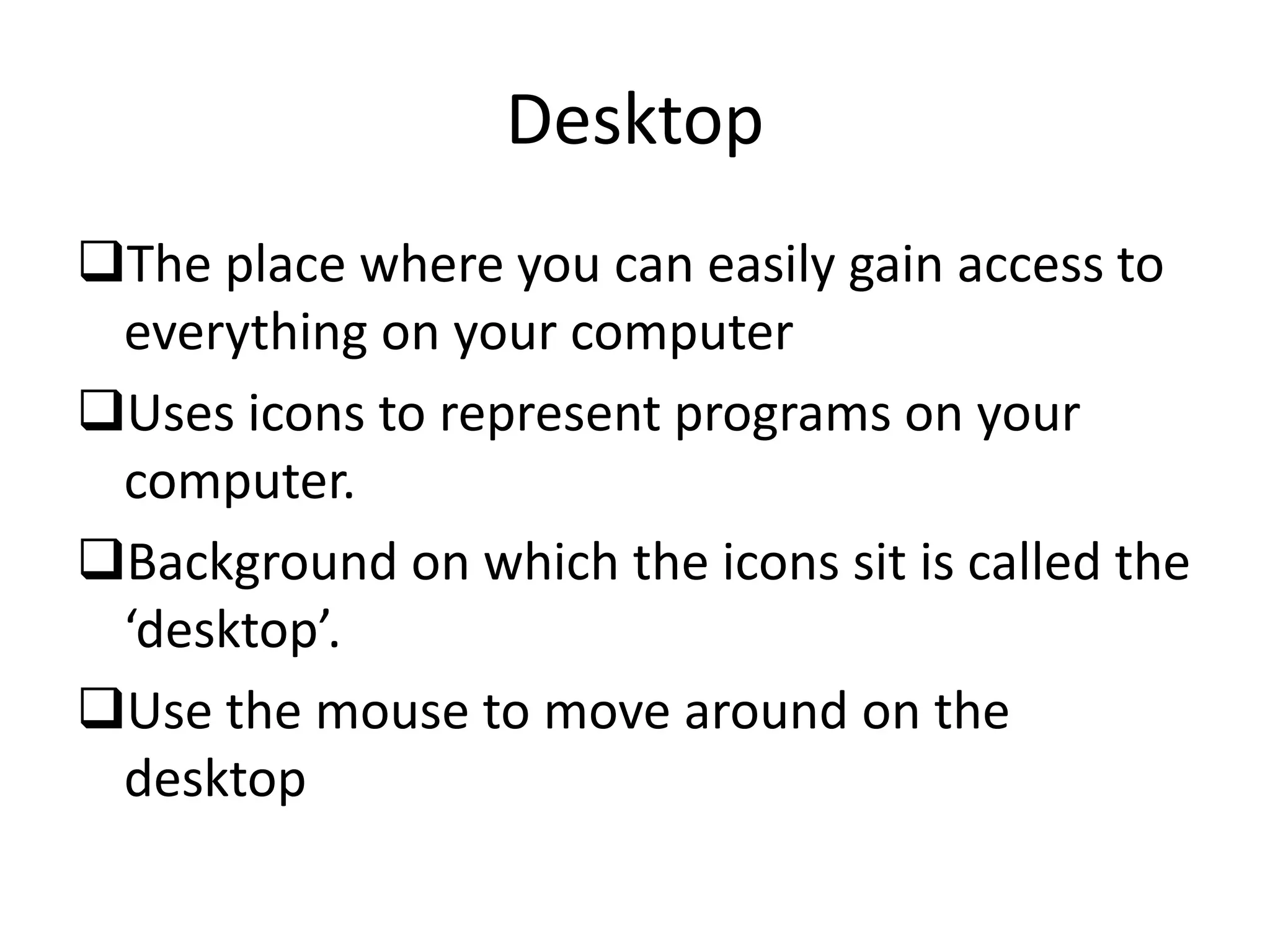 Beginning computer basics | PDF