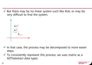 Game Programming Math Matrices Beginning direct3d gameprogrammingmath05_matrices_20160515_jintaeks | PPTX