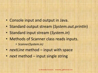Java for the Beginners | PPT