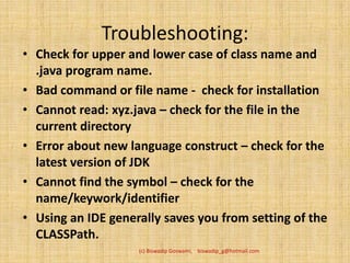 Java for the Beginners | PPT