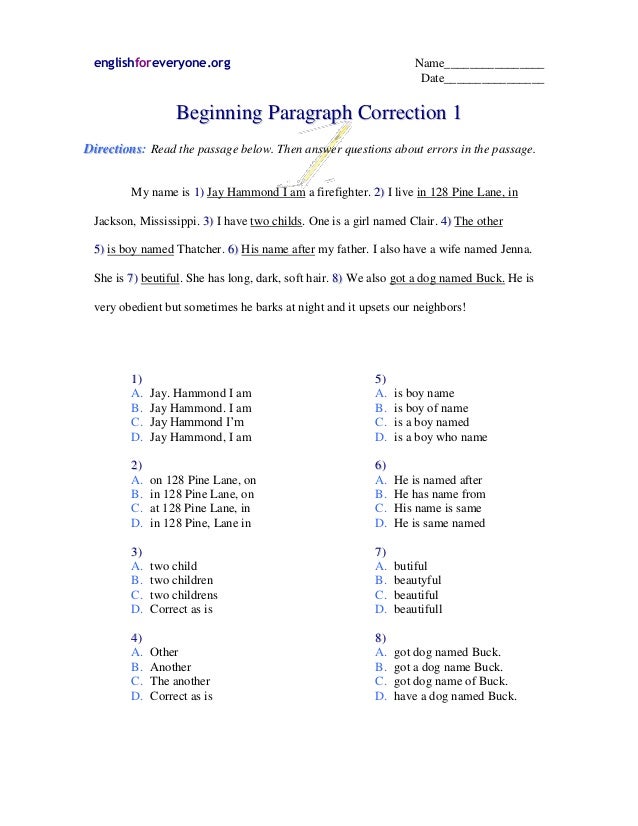 Starting a paragraph picture