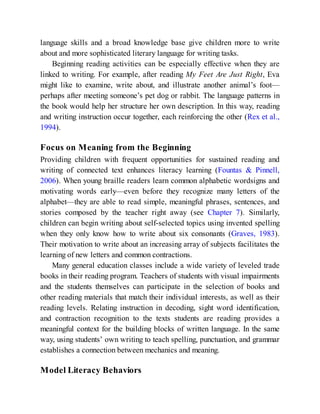 Braille Script Topic Beginning with Braille: Firsthand Experiences with a Balanced Approach ...