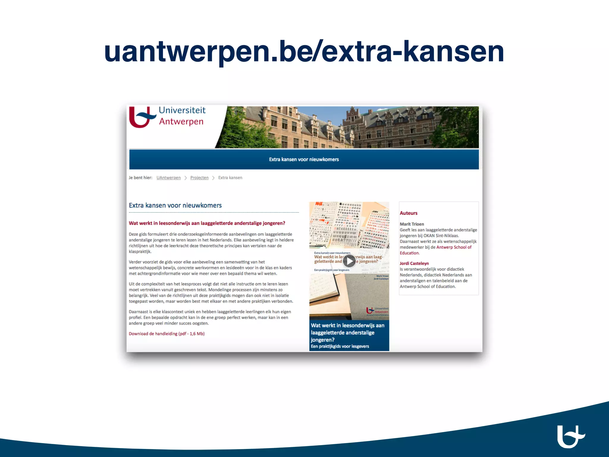 Begrijpend lezen. Leren lezen in het Nederlands door woorden en klanken