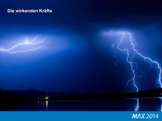 Die wirkenden Kräfte 
 