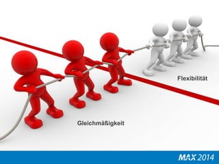 Gleichmäßigkeit 
Flexibilität 
 