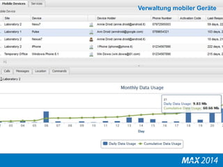 Verwaltung mobiler Geräte 
 