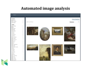 Automated image analysis
 