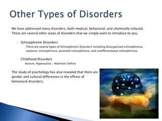 Beh225 Ms Lee Moon - Psychological Disorders Presentation