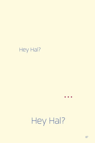 87
Hey Hal?
Hey Hal?
...
 