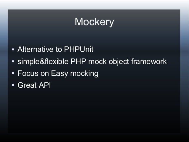 phpunit api phpunit api