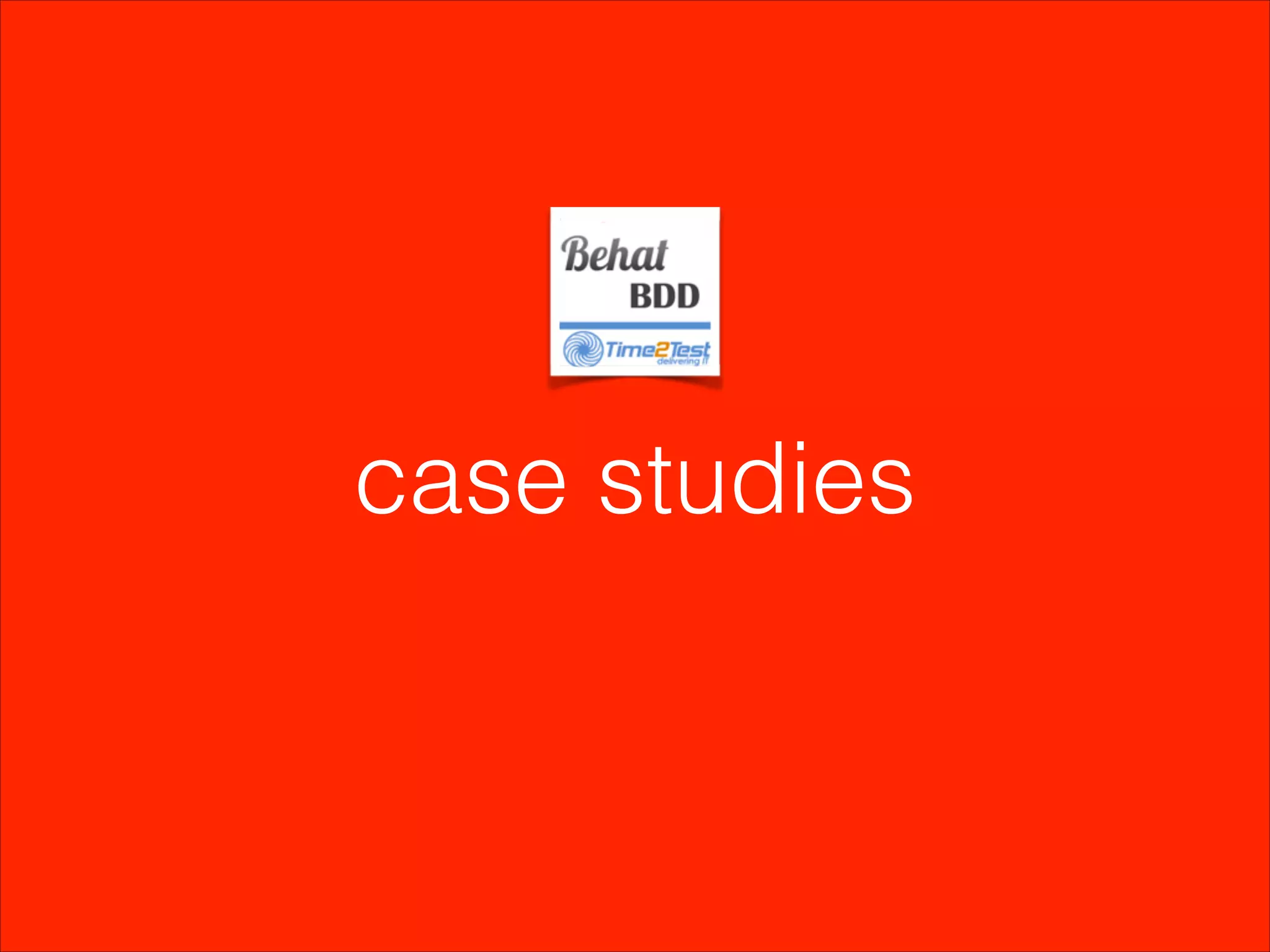 case studies

 