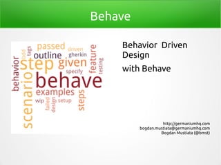 Behave | PDF