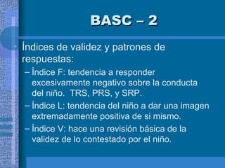 Behavior Assessment System For Children (Basc) Y Mmpi | PPT