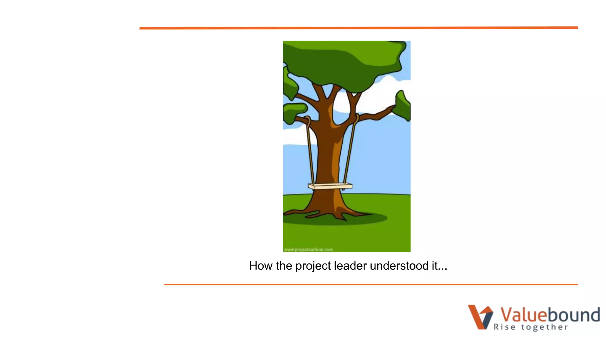 How the project leader understood it...
 