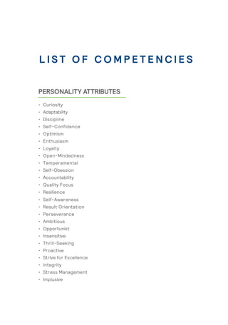 Behavioral competencies-at-work | PDF