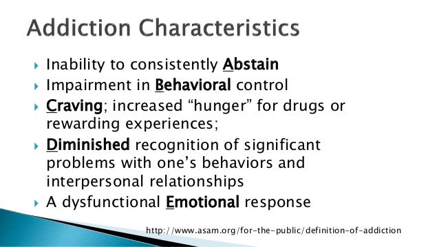 Behavioral Addictions Identification and Treatment