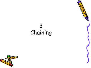 3
Chaining
 