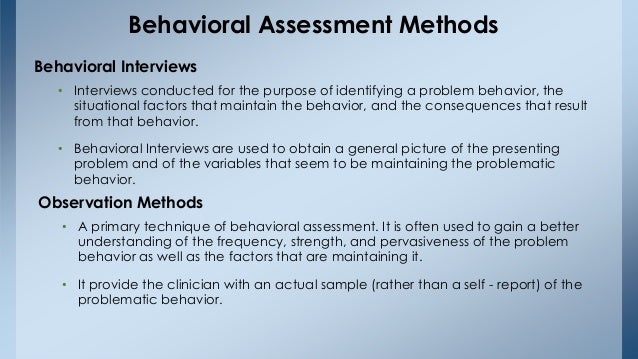 behavioral interviewing techniques