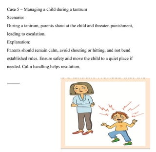 Avoid Shouting Behavioral disorders in children.pptx in pediatrics age group | PPTX