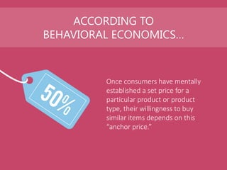 Once consumers have mentally
established a set price for a
particular product or product
type, their willingness to buy
si...