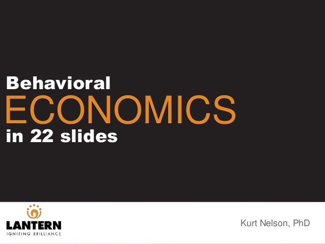 Phd thesis behavioral economics