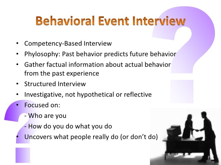 behavioral interview