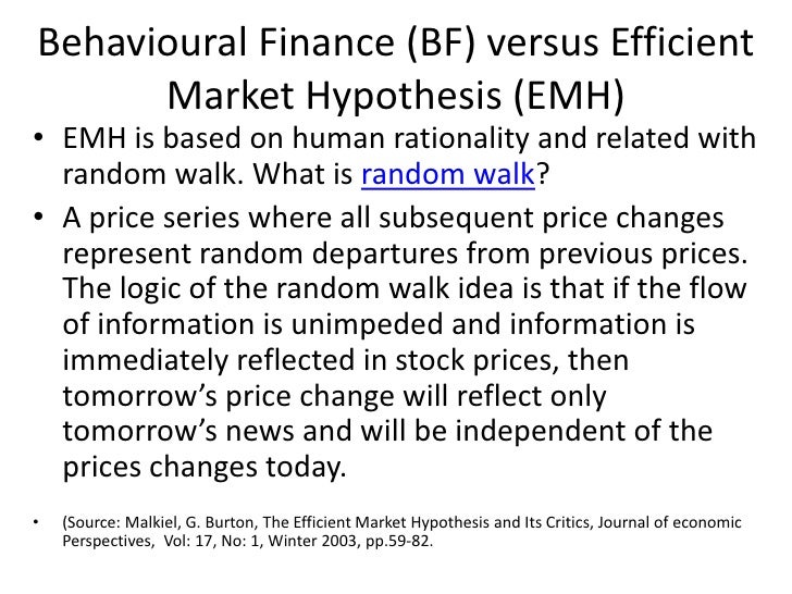 Behavioural finance phd thesis