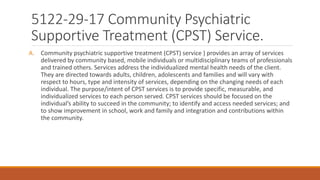 Behavioral Health Orientation | PPTX