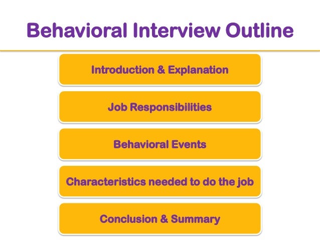 behavioral interview star