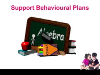 Support Behavioural Plans




                            10
 