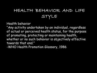 Behavioral sciences in public health dentistry | PPTX