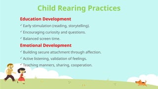 behavioral sciences (2).pptx CHILD REARING AND PRACTICES | PPTX